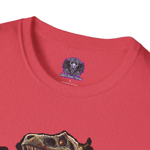 Skeleton T-Rex Unisex T-Shirt, Funny Graphic Tee, Unique Gift, Casual Wear, Tyrannosaurus - Image 51