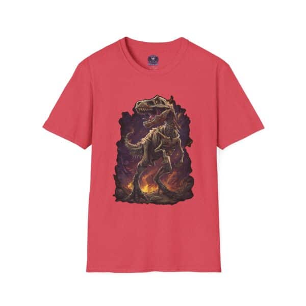 Skeleton T-Rex Unisex T-Shirt, Funny Graphic Tee, Unique Gift, Casual Wear, Tyrannosaurus - Image 49