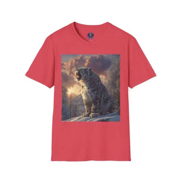 Snow Leopard III By Wyldesigns Unisex T-Shirt - Image 49