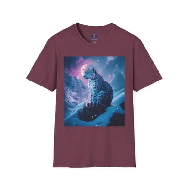 Snow Leopard II By Wyldesigns Unisex T-Shirt - Image 45