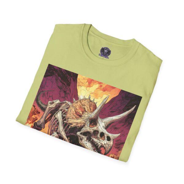 Prehistoric Skeletal Triceratops II Unisex T-Shirt, Graphic Tee, Unique Gift, Casual Wear - Image 24