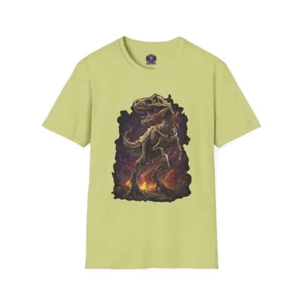 Skeleton T-Rex Unisex T-Shirt, Funny Graphic Tee, Unique Gift, Casual Wear, Tyrannosaurus - Image 21