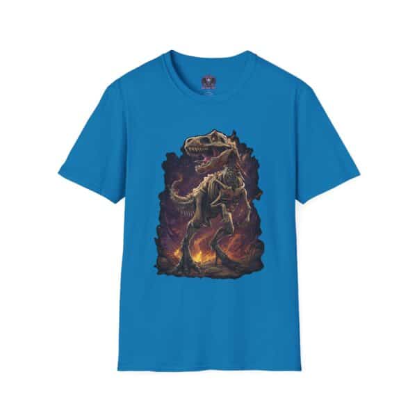 Skeleton T-Rex Unisex T-Shirt, Funny Graphic Tee, Unique Gift, Casual Wear, Tyrannosaurus - Image 29