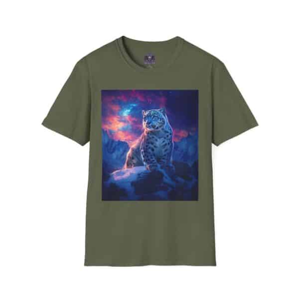 Snow Leopard I By Wyldesigns Unisex T-Shirt - Image 25