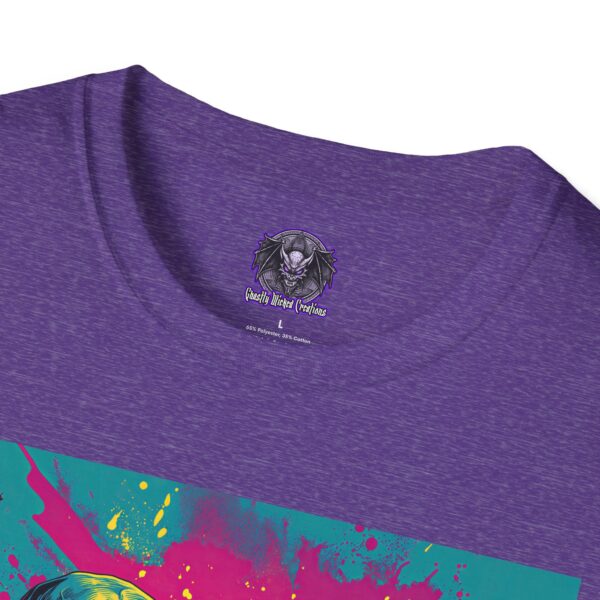 Creature From The Deep Pop Art 60's Style Unisex T-Shirt - Image 31