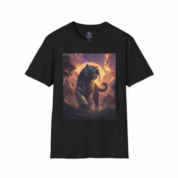 Prehistoric Smilodon aka Sabre-Tooth Tiger V Unisex T-Shirt, Graphic Tee, Unique Gift, Casual Wear