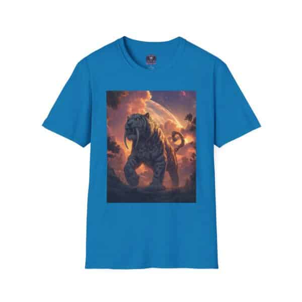 Prehistoric Smilodon aka Sabre-Tooth Tiger IV Unisex T-Shirt, Graphic Tee, Unique Gift, Casual Wear - Image 29