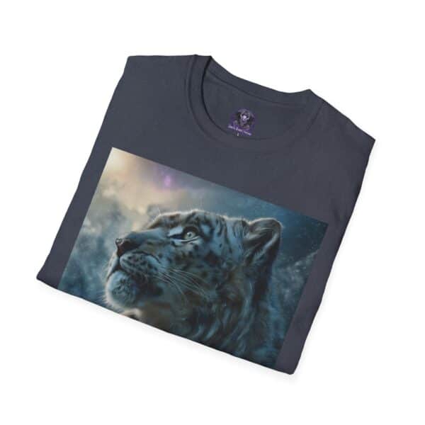 Snow Leopard V Profile By Wyldesigns Unisex T-Shirt - Image 36
