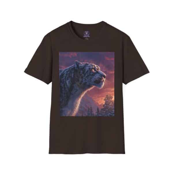 Snow Leopard IV Profile By Wyldesigns Unisex T-Shirt - Image 17