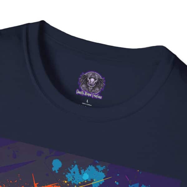 Frankenstein Pop Art 60's Style Unisex T-Shirt - Image 3