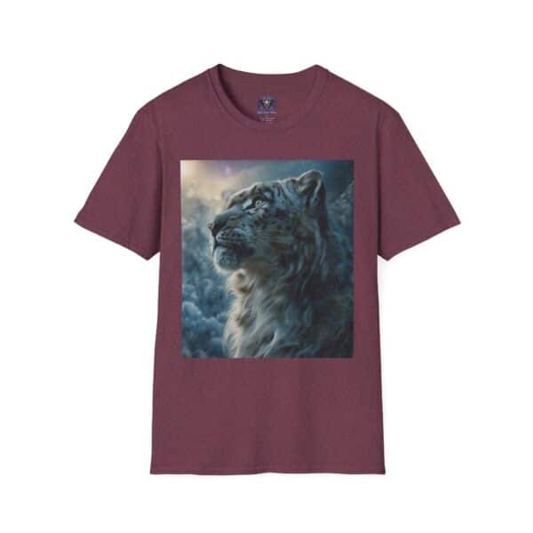 Snow Leopard V Profile By Wyldesigns Unisex T-Shirt - Image 45