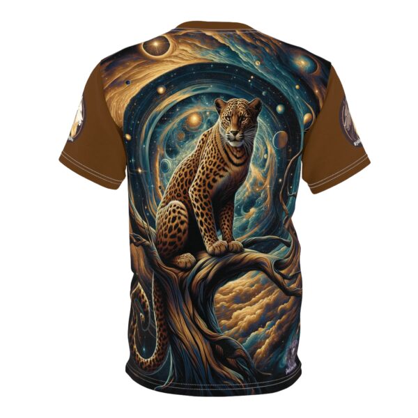 Cosmic Leopard WD-D013 By Wyldesigns Unisex Cut & Sew Tee (AOP) - Image 16