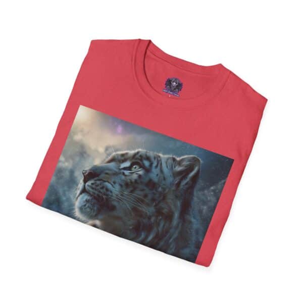 Snow Leopard V Profile By Wyldesigns Unisex T-Shirt - Image 52