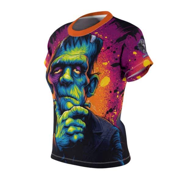 Frankenstein II Pop 60's Art Style Tee Women's (AOP) - Image 3