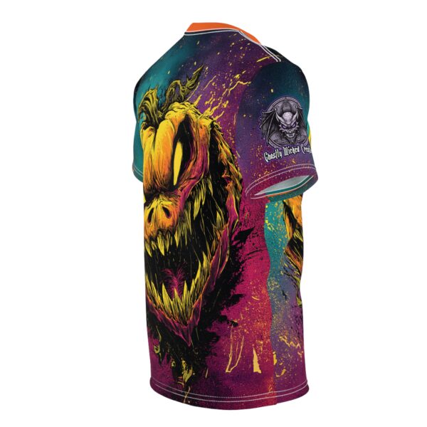 Evil Jack O' Lantern I Pop 60's Art Style Tee Unisex (AOP) - Image 35