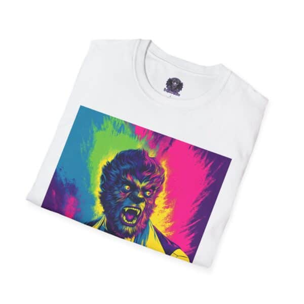 The Wolfman II Pop Art 60's Style Unisex T-Shirt - Image 12