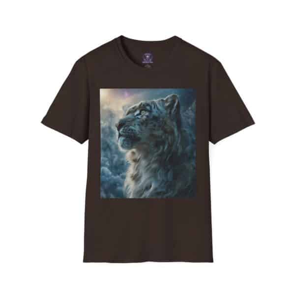 Snow Leopard V Profile By Wyldesigns Unisex T-Shirt - Image 17
