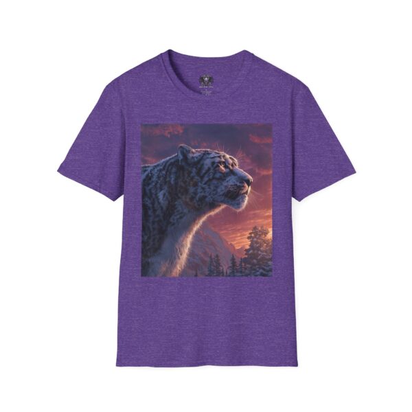 Snow Leopard IV Profile By Wyldesigns Unisex T-Shirt - Image 37