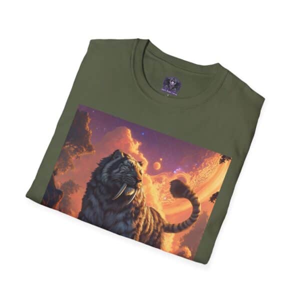 Prehistoric Smilodon aka Sabre-Tooth Tiger I Unisex T-Shirt, Graphic Tee, Unique Gift, Casual Wear - Image 28