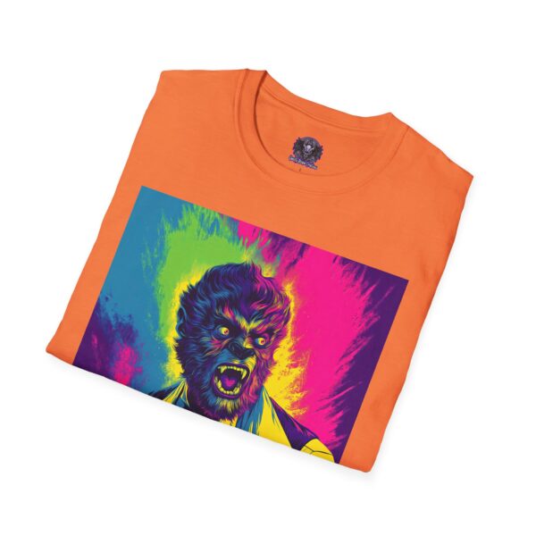The Wolfman II Pop Art 60's Style Unisex T-Shirt - Image 44