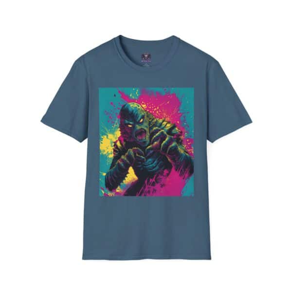 Creature From The Deep Pop Art 60's Style Unisex T-Shirt - Image 49