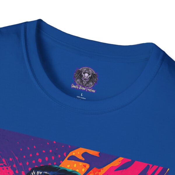 Dracula Pop Art 60's Style Unisex T-Shirt - Image 23
