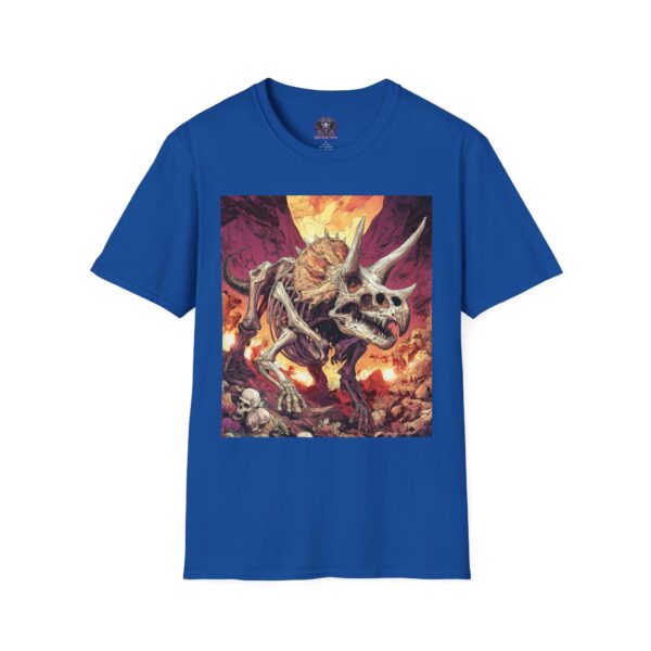 Prehistoric Skeletal Triceratops II Unisex T-Shirt, Graphic Tee, Unique Gift, Casual Wear - Image 57
