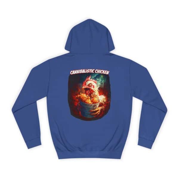 Cannibalistic Chicken Unisex College Hoodie, Funny Hoodie, Unique College Apparel, Gift for Students, Quirky Graphic Sweatshirt - Image 42