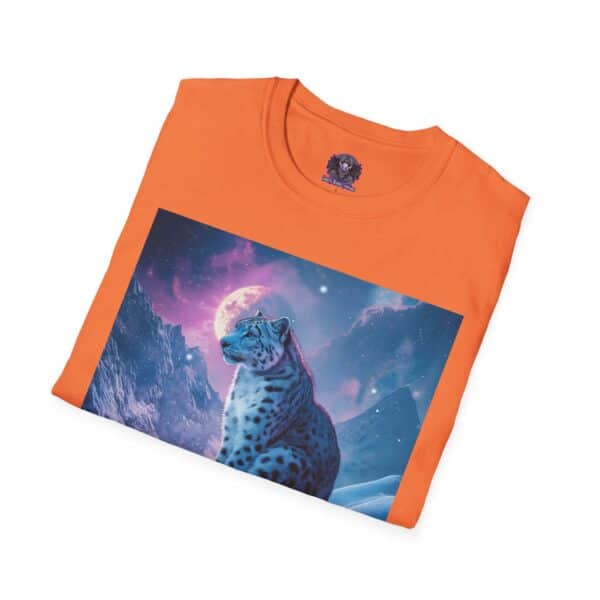 Snow Leopard II By Wyldesigns Unisex T-Shirt - Image 12