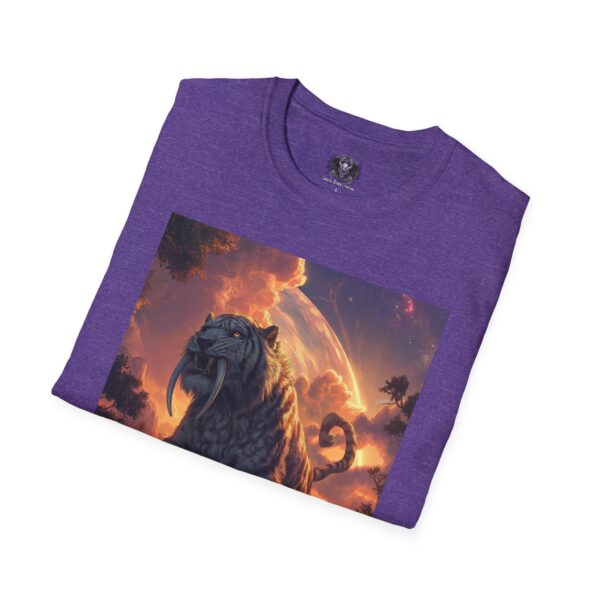 Prehistoric Smilodon aka Sabre-Tooth Tiger IV Unisex T-Shirt, Graphic Tee, Unique Gift, Casual Wear - Image 40