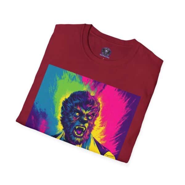 The Wolfman II Pop Art 60's Style Unisex T-Shirt - Image 40