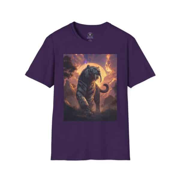 Prehistoric Smilodon aka Sabre-Tooth Tiger V Unisex T-Shirt, Graphic Tee, Unique Gift, Casual Wear - Image 41