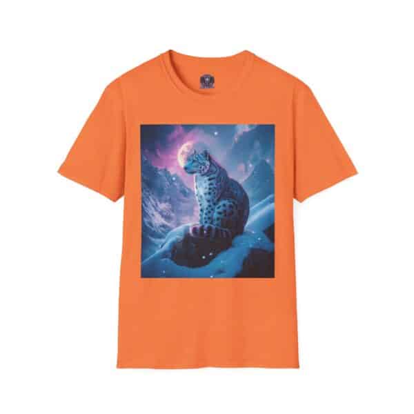 Snow Leopard II By Wyldesigns Unisex T-Shirt - Image 9
