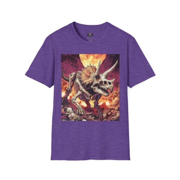 Prehistoric Skeletal Triceratops II Unisex T-Shirt, Graphic Tee, Unique Gift, Casual Wear - Image 37
