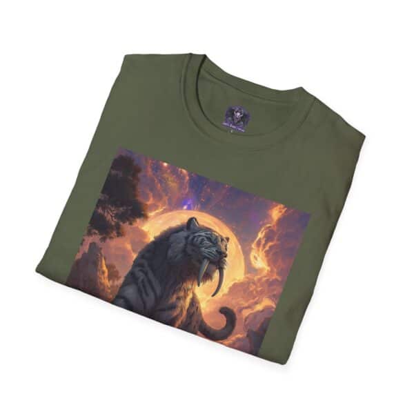 Prehistoric Smilodon aka Sabre-Tooth Tiger V Unisex T-Shirt, Graphic Tee, Unique Gift, Casual Wear - Image 28
