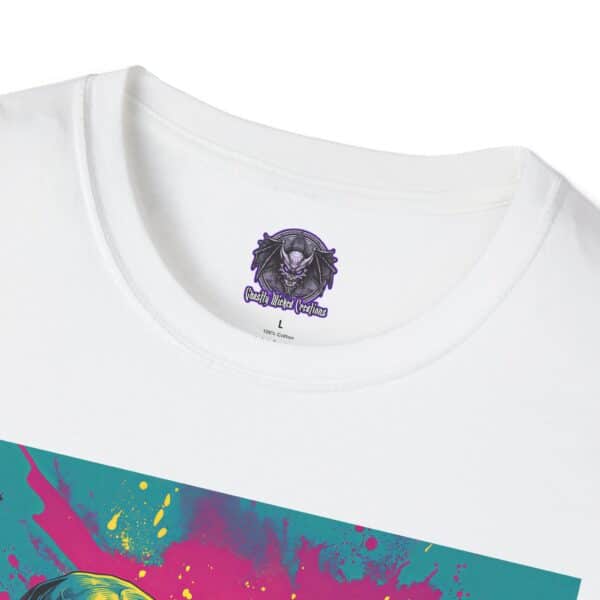 Creature From The Deep Pop Art 60's Style Unisex T-Shirt - Image 11