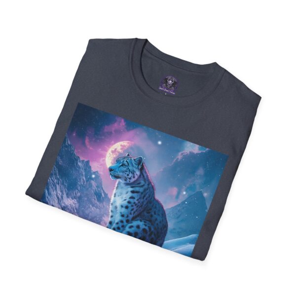 Snow Leopard II By Wyldesigns Unisex T-Shirt - Image 36
