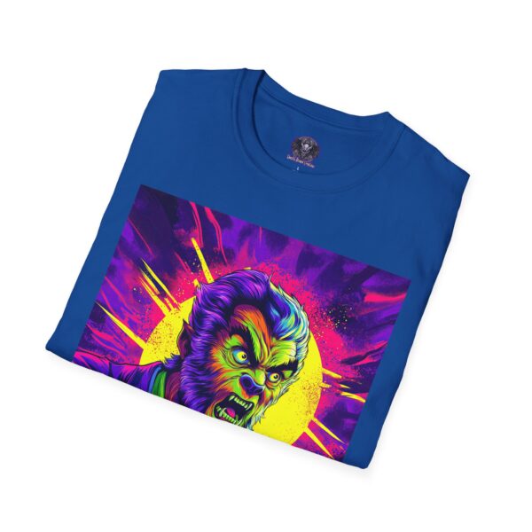 The Wolfman Pop Art 60's Style Unisex T-Shirt - Image 24