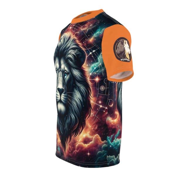 Lion In The Sky WD-D014 By Wyldesigns Unisex Cut & Sew Tee (AOP) - Image 17