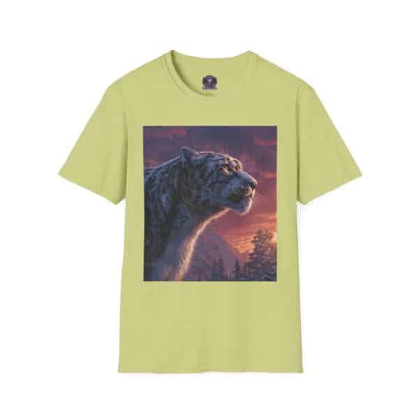 Snow Leopard IV Profile By Wyldesigns Unisex T-Shirt - Image 21