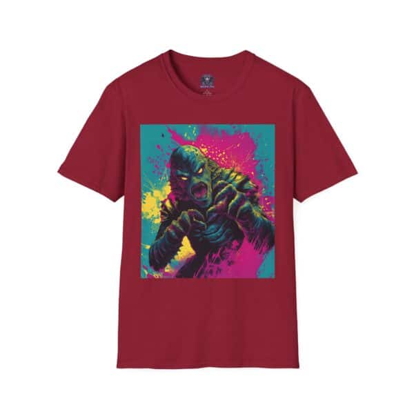Creature From The Deep Pop Art 60's Style Unisex T-Shirt - Image 41