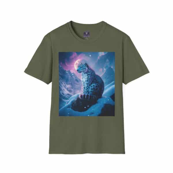 Snow Leopard II By Wyldesigns Unisex T-Shirt - Image 25