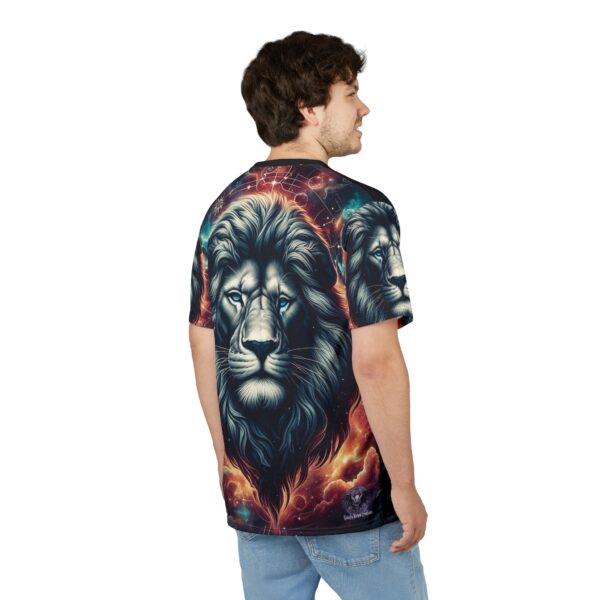 Lion In The Sky WD-D014 By Wyldesigns Unisex Cut & Sew Tee (AOP) - Image 7
