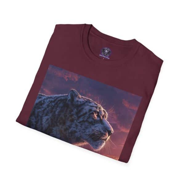 Snow Leopard IV Profile By Wyldesigns Unisex T-Shirt - Image 56