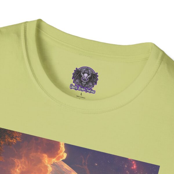 Prehistoric Smilodon aka Sabre-Tooth Tiger IV Unisex T-Shirt, Graphic Tee, Unique Gift, Casual Wear - Image 23