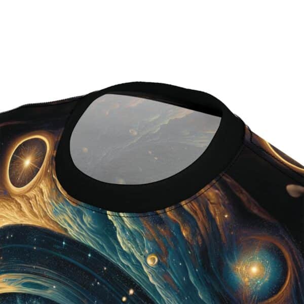 Cosmic Leopard WD-D013 By Wyldesigns Unisex Cut & Sew Tee (AOP) - Image 13