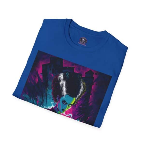 Bride of Frankenstein Pop Art 60's Style Unisex T-Shirt - Image 28