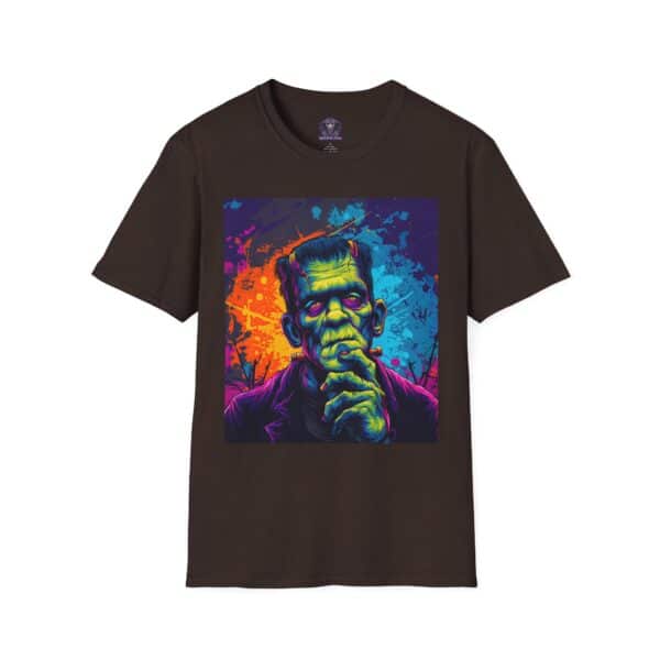 Frankenstein Pop Art 60's Style Unisex T-Shirt - Image 21