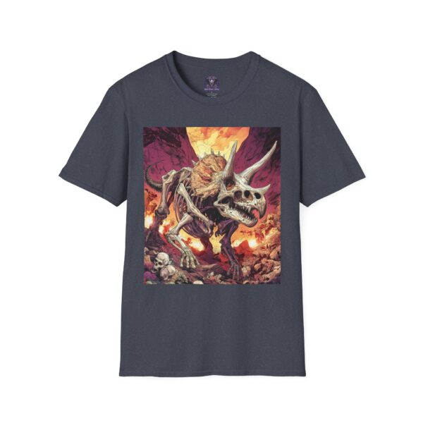 Prehistoric Skeletal Triceratops II Unisex T-Shirt, Graphic Tee, Unique Gift, Casual Wear - Image 33