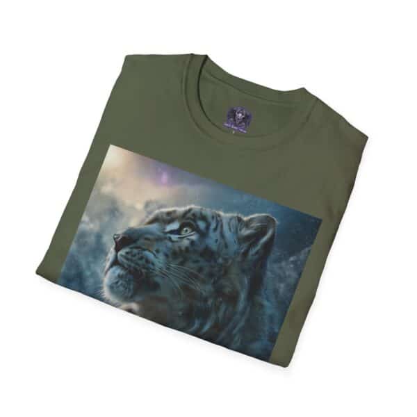 Snow Leopard V Profile By Wyldesigns Unisex T-Shirt - Image 28